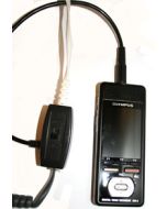Diktafonpakke: Olympus DM-5 + telefonadapter - UTGÅTT