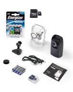 Oppgradert pakke- Brinno BCC300-M FullHD- HDR Timelapse-kamera, Lithium batterier, 32 GB - 128 GB minnekort
