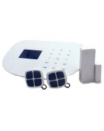 Komplett boligalarm med trådløst GSM+WiFi alarmsystem og PIR-sensor