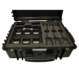 Komplett pakke 6 stk Zodiac Freetalk Pro med laderack og koffert