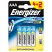Energizer Hightech AAA-batterier, 4 stk - UTGÅTT