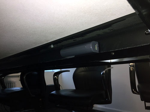 Lydopptaker i powerbank