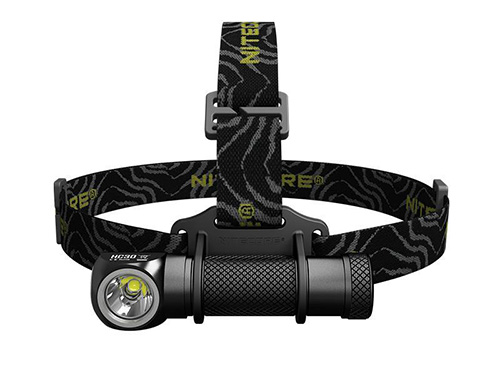 Nitecore HC30 - sterk hodelykt som kan gjøres om til lommelykt - 1000 lumen